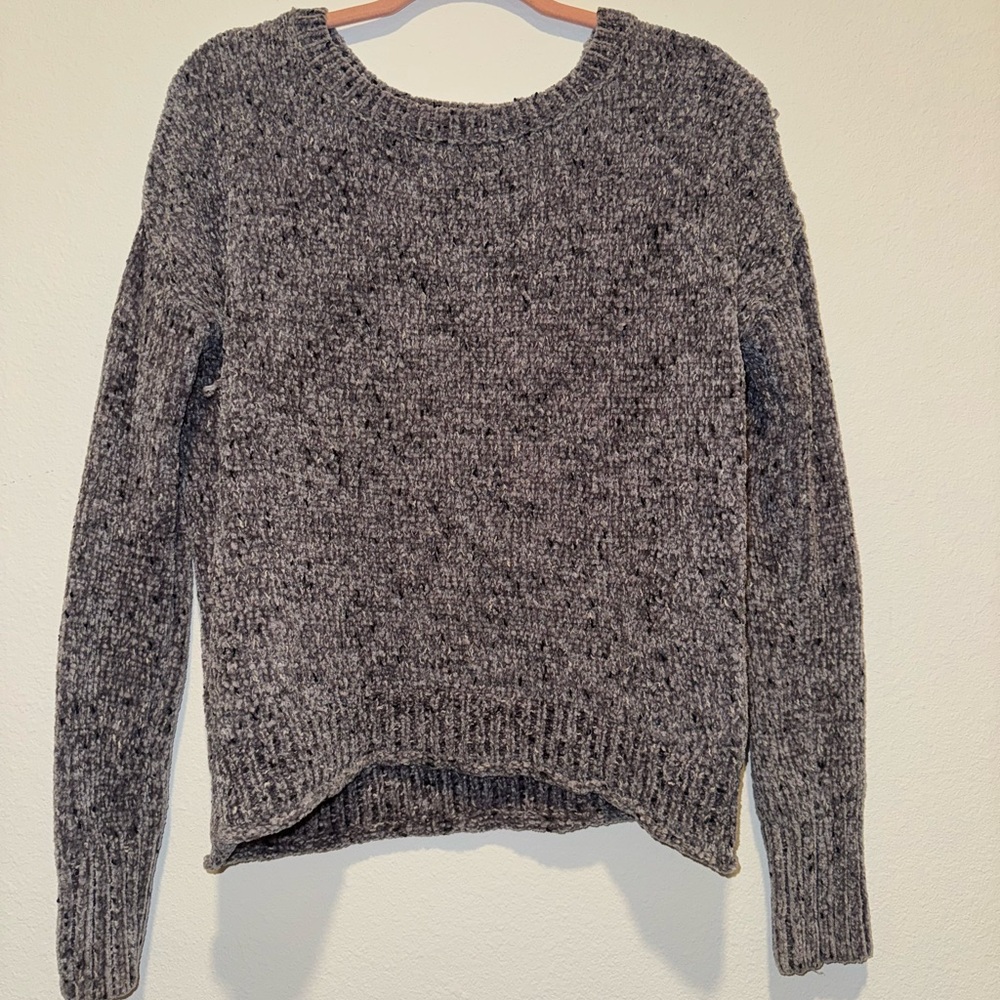 Mudd Grey Crew Neck Soft Sweater